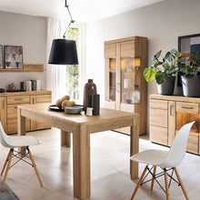 Load image into Gallery viewer, Cortina Grandson Oak 3 Door Glazed Sideboard