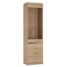 Load image into Gallery viewer, Kensington Tall Narrow 2 Door Glazed Display Cabinet (Right Hand)