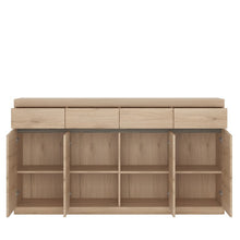Load image into Gallery viewer, Kensington Wide 4 Drawer 4 Door Sideboard