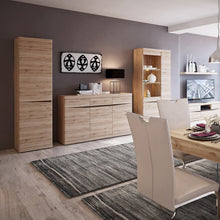 Load image into Gallery viewer, Kensington Tall 3 Door Display Cabinet
