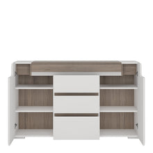 Load image into Gallery viewer, Toronto 2 Door 3 Drawer Sideboard with Plexi Lighting