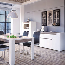 Load image into Gallery viewer, Toronto Wide 4 Door 2 Drawer Sideboard with Plexi Lighting
