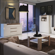 Load image into Gallery viewer, Toronto 2 Door 3 Drawer Sideboard with Plexi Lighting