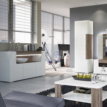 Load image into Gallery viewer, Toronto 3 Door Sideboard with Open Shelving and Plexi Lighting
