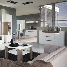 Load image into Gallery viewer, Toronto Wide 4 Door 2 Drawer Sideboard with Plexi Lighting