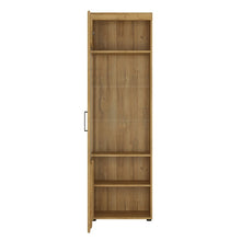 Load image into Gallery viewer, Cortina Grandson Oak Tall Glazed Display Cabinet (Left Hand)