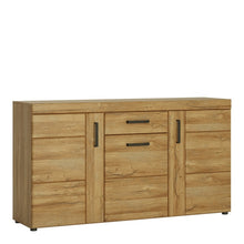Load image into Gallery viewer, Cortina Grandson Oak 3 Door 1 Drawer Sideboard