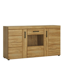 Load image into Gallery viewer, Cortina Grandson Oak 3 Door Glazed Sideboard
