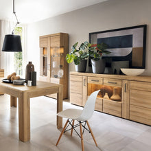 Load image into Gallery viewer, Cortina Grandson Oak 3 Door Glazed Sideboard