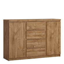 Load image into Gallery viewer, Fribo 2 Door 4 Drawer Oak Sideboard