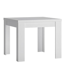 Load image into Gallery viewer, Lyon White High Gloss Small Extending Dining Table