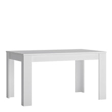 Load image into Gallery viewer, Lyon White High Gloss Medium Extending Dining Table