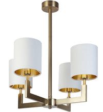 Load image into Gallery viewer, Serene Ealga 4 Arm Chandelier