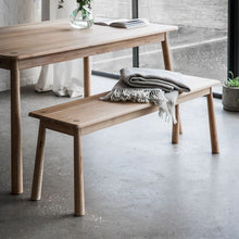Load image into Gallery viewer, Wycombe Oak Dining Bench