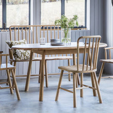 Load image into Gallery viewer, Wycombe Oak Round Extending Table