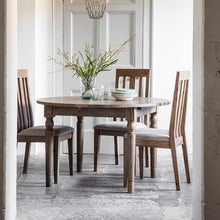 Load image into Gallery viewer, Cookham Oak Round Extending Dining Table