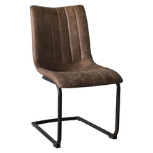 Load image into Gallery viewer, Edington Brown Dining Chairs (Pair)