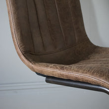 Load image into Gallery viewer, Edington Brown Dining Chairs (Pair)