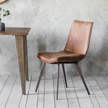 Load image into Gallery viewer, Hinks Brown Dining Chairs (Pair)