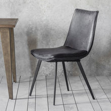 Load image into Gallery viewer, Hinks Grey Dining Chairs (Pair)