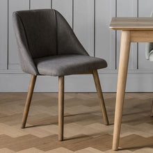 Load image into Gallery viewer, Elliot Slate Grey Dining Chairs (Pair)