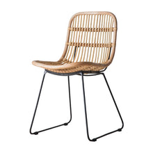 Load image into Gallery viewer, Santo Natural Rattan Dining Chairs (Pair)