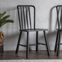 Load image into Gallery viewer, Wycombe Black Dining Chairs (Pair)