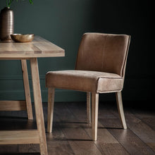 Load image into Gallery viewer, Tarnby Brown Dining Chairs (Pair)