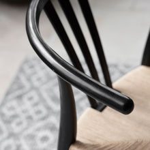 Load image into Gallery viewer, Whitley Black Dining Chairs (Pair)