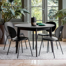Load image into Gallery viewer, Forden Black Round Dining Table