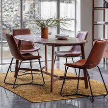 Load image into Gallery viewer, Madrid Walnut Oval Dining Table