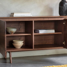 Load image into Gallery viewer, Madrid Walnut 2 Door  3 Drawer Sideboard