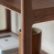 Load image into Gallery viewer, Madrid Walnut Open Display Cabinet