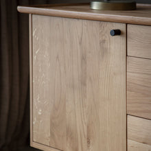 Load image into Gallery viewer, Kingham Oak 2 Door  3 Drawer Sideboard