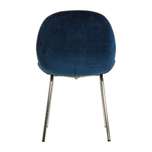 Load image into Gallery viewer, Flanagan Petrol Blue Velvet  Dining Chairs (Pair)