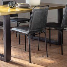 Load image into Gallery viewer, Petham Black Dining Chairs (Pair)