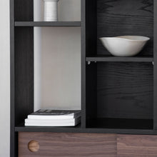Load image into Gallery viewer, Barbican Black Walnut Display Cabinet