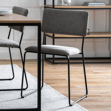 Load image into Gallery viewer, Chalkwell Chocolate Dining Chairs (Pair)