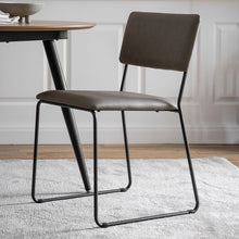 Load image into Gallery viewer, Chalkwell Brown Dining Chairs (Pair)