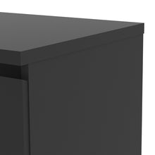 Load image into Gallery viewer, Naia Black Matt 1 Drawer 2 Doors Sideboard