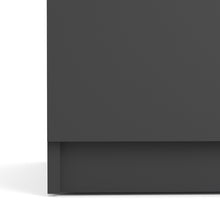 Load image into Gallery viewer, Naia Black Matt 4 Drawers 2 Doors Sideboard
