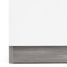 Load image into Gallery viewer, Naia Concrete/White High Gloss 1 Drawer 2 Doors Sideboard