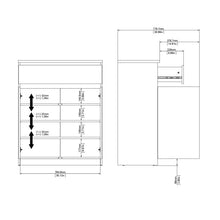 Load image into Gallery viewer, Naia Jackson Hickory Oak 1 Drawer 2 Doors Sideboard