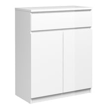 Load image into Gallery viewer, Naia White High Gloss 1 Drawer 2 Doors Sideboard