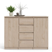 Load image into Gallery viewer, Naia Jackson Hickory Oak 4 Drawers 2 Doors Sideboard