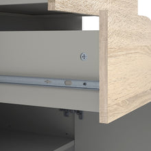 Load image into Gallery viewer, Oslo White and Oak Large 3 Drawers 2 Doors Sideboard