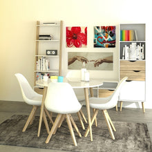 Load image into Gallery viewer, Oslo White and Oak Small Dining Table