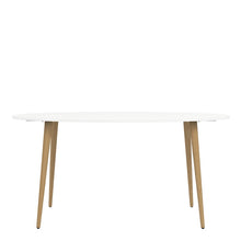 Load image into Gallery viewer, Oslo White and Oak Large Dining Table