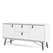 Load image into Gallery viewer, Ry Matt White 2 Doors Drawers Sideboard