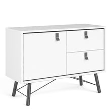 Load image into Gallery viewer, Ry Matt White 1 Door 2 Drawers Sideboard